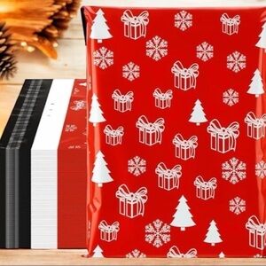(10) 10x13 Christmas Poly Mailers